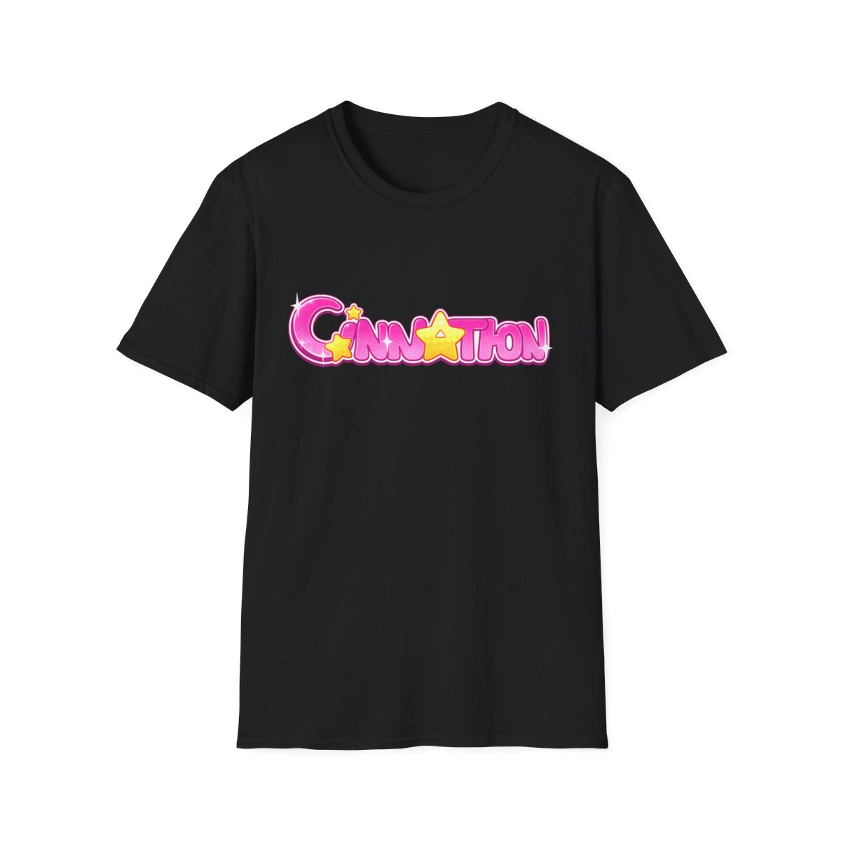 Cinn*ation graphic tee T-Shirt | Cute pink star logo shirt | Cinna